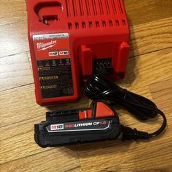 Milwaukee Charger & Battery 