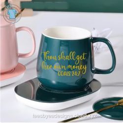 Thou Shall Get Her Own Money Mug & Warmer Set – Hustle Hot