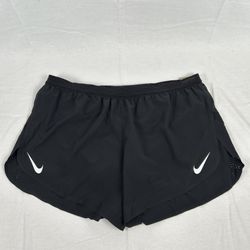 Nike Womens Dri Fit Running Shorts Black Standard Fit 4 Inch New With Tags