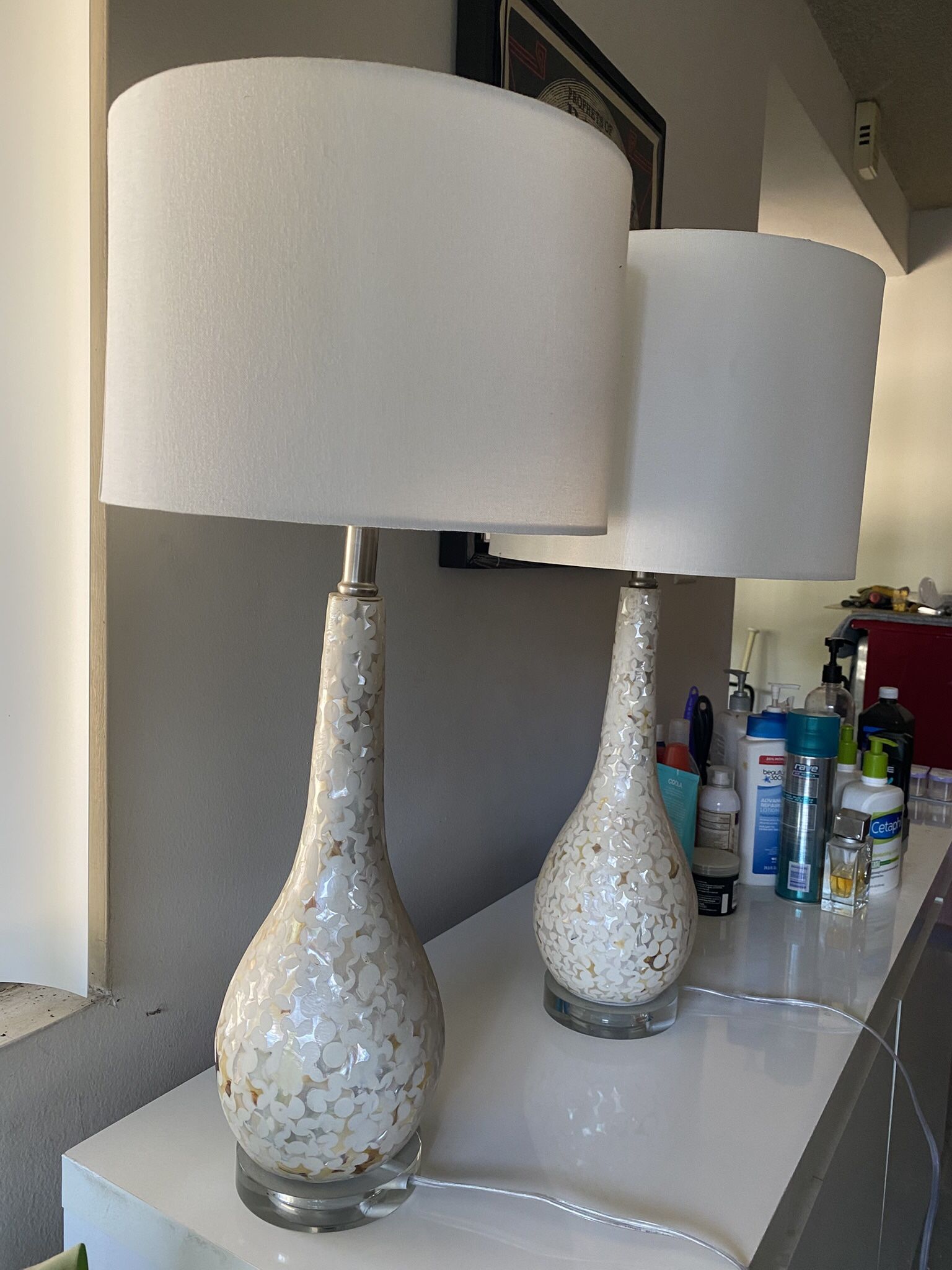 Lamp Pair - Handcrafted