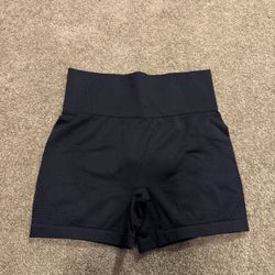 black gym shorts
