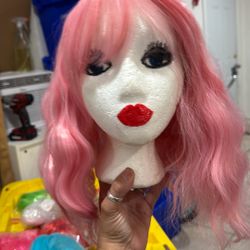 MEDIUM PINK WIG