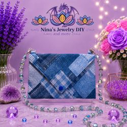 Crossbody handmade bag