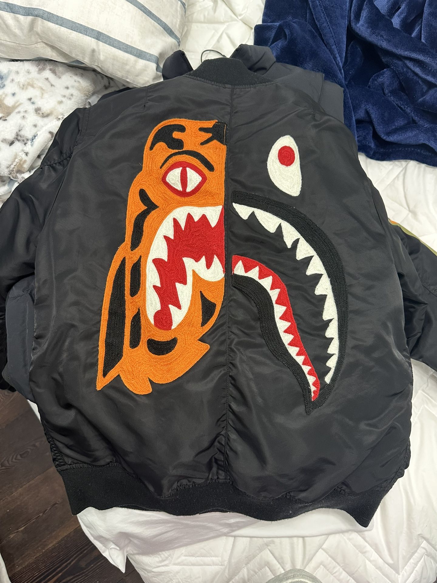 Bape Bomber zipper Jacket