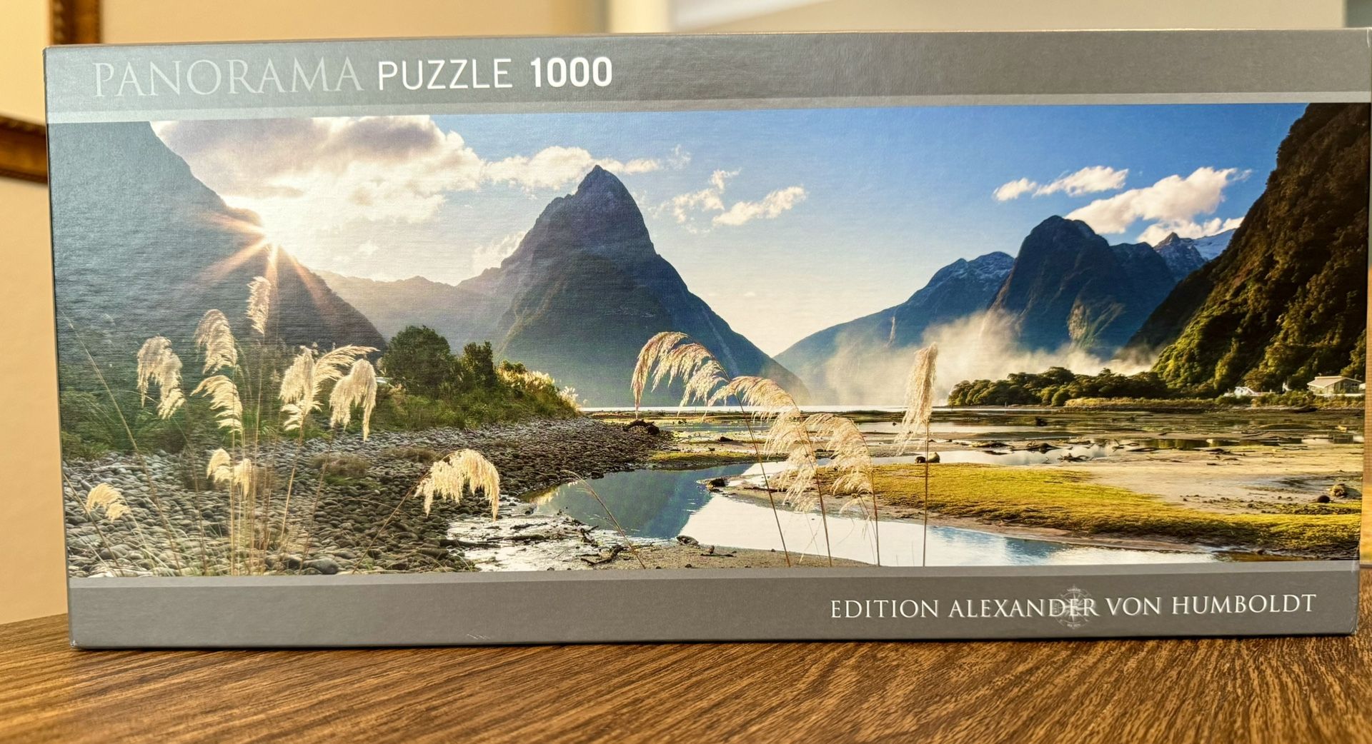 1,000 Piece Panorama Puzzle - Heye - Mildford Sound, New Zealand