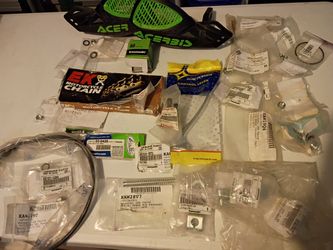 Kawasaki KLX110 Parts Lot Chain Oil Filter Rear Brake Parts