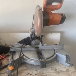 Rigid Mitter Saw With Laser Guide &freud Italy Blade