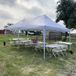 Tents, Concessions, Tables And Chairs 