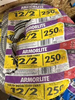 New MC Metal clad cable 12/2