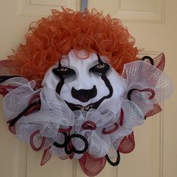 Halloween  Scary Wreath