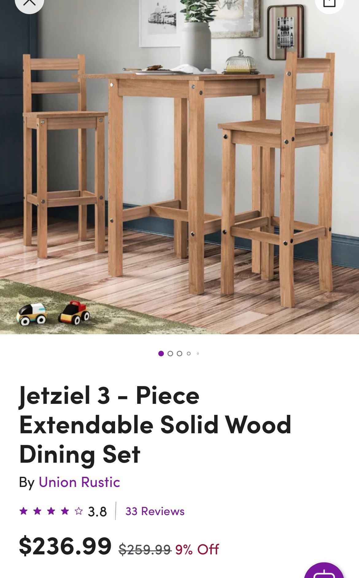 Pub Table Set