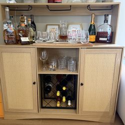 Bar Cart Cabinet
