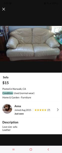 Love Size Sofa