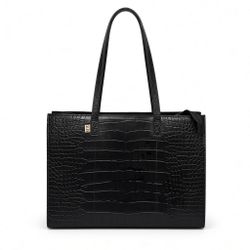 BÉIS Work Tote – Black Croc