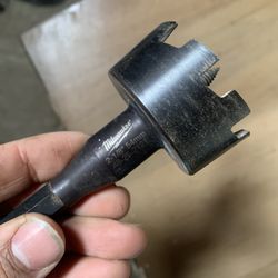 milwaukee step drill bit and Selfeed bit 