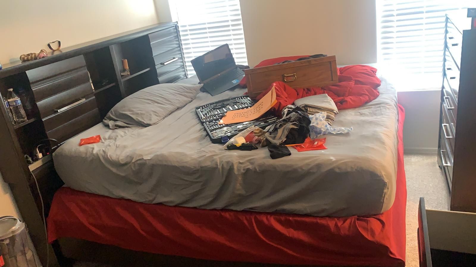 Used King Bed Frame And Mattress