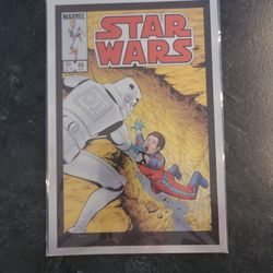 Star Wars #86: Princess In Peril Art Work. 