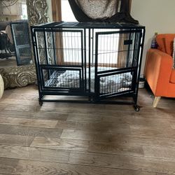 Huge Double Door Dog Crate