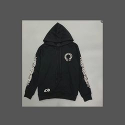 CH480 Chrome Hearts Latest Limited Edition Gradient Color Cross Hooded Sweatshirt