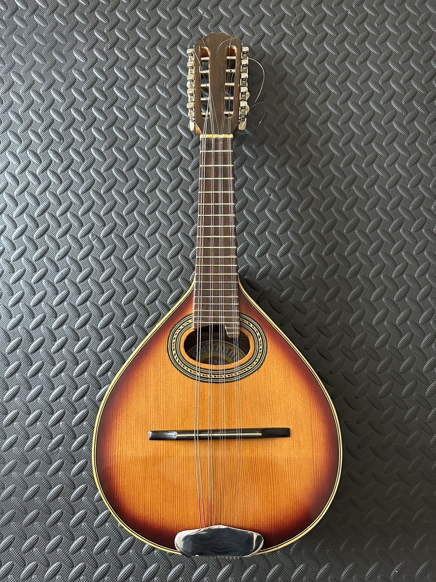 Mandolin Guitar Chegary Sunburst Hand Made With Soft Case