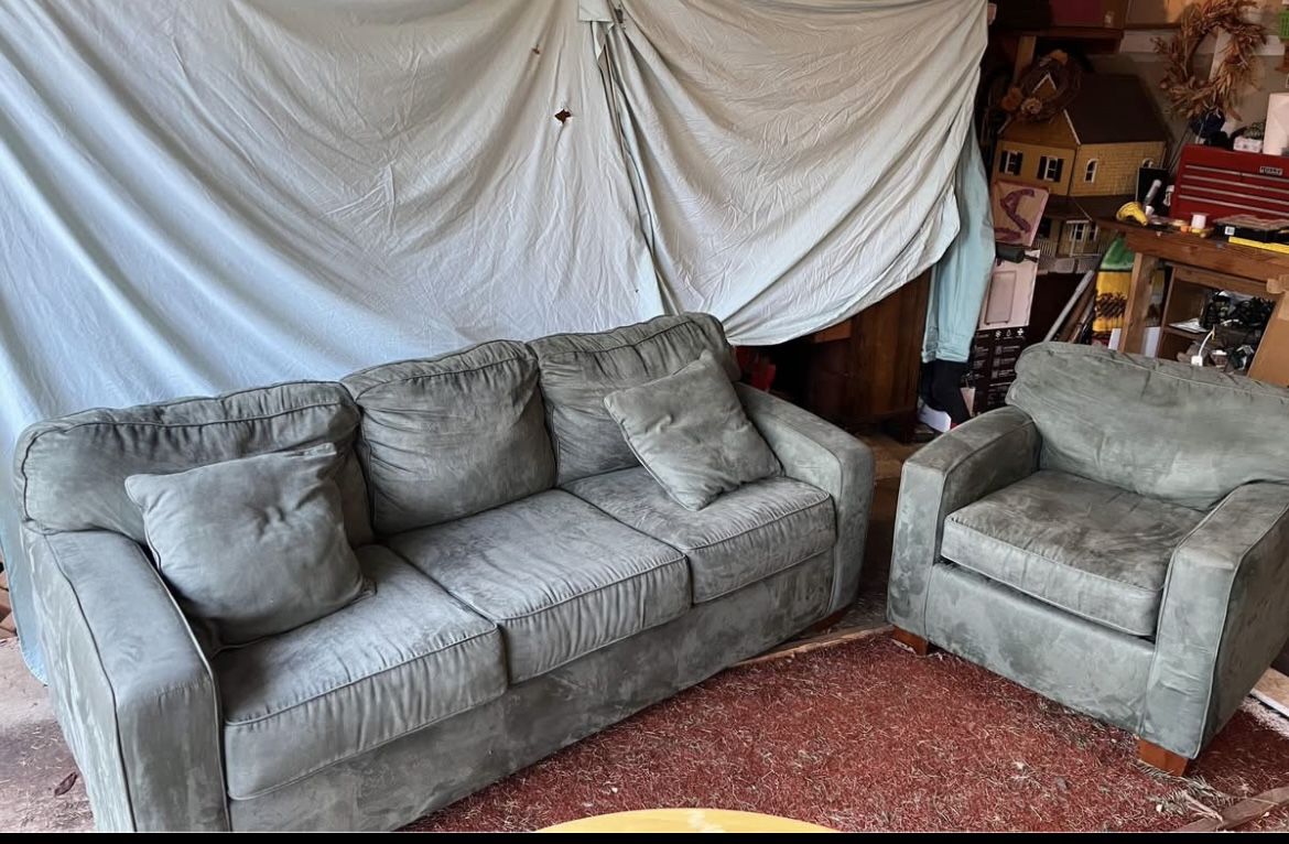 Couch/Sofa Bed/ Chair And Table