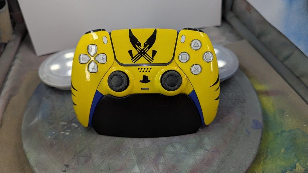 Custom Painted Wolverine PS5 Controller