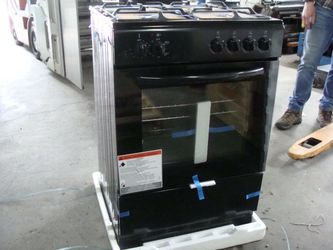 Element, 24-inch Gas Range, Model EGR244MCCB, Black