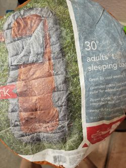 Embark 30 Degree Adult Tall Sleeping Bag