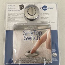 InSinkErator Sinktop Air Switch/Button Brushed Nickel