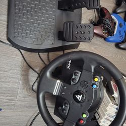 Thrustmaster Tmx Racing Wheel With Pedals