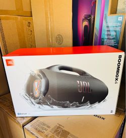 JBL BOOMBOX 4 - LA QUE ROMPE LA CUADRA - NUEVA SELLADA Esto no es una bocina, es una planta. 210W reales que hacen temblar las ventanas. 34 HORAS de b