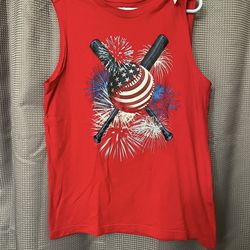 Boys baseball tank