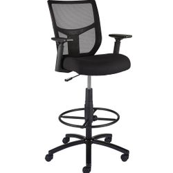 Sit to Stand Drafting Chair/Task Stool Computer black  Office Chair