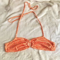 Orange Summer Halter Top