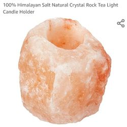 Himalayan Salt Natural Crystal Rock Tea Light 
