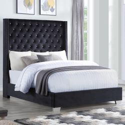 💎JEWEL  6FT HEADBOARD BED