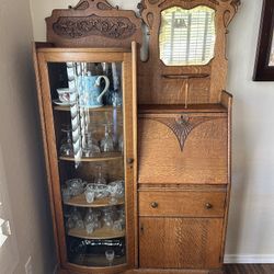 Antique Larkin Style Secretary Desk