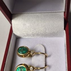 Aretes  Oro 18 Kilates