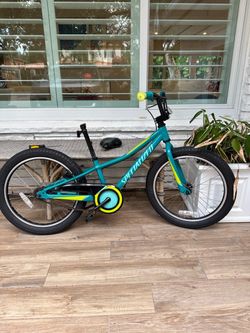 Specialized Kids Bike Teal and Yellow