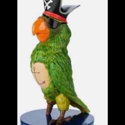 Disney 50th Anniversary Pirates Of The Caribbean Barker Bird Musical Figure New