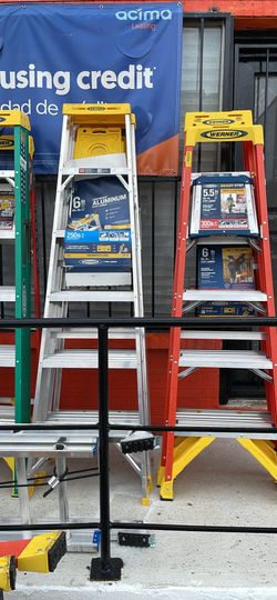 Ladder 6 ft prices staring at $79