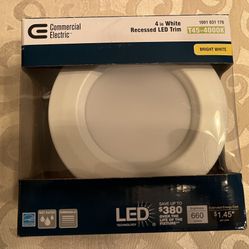 4” LED Recessed Light
