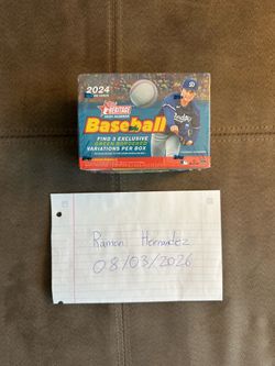 Sealed 2024 Topps Heritage High Number Baseball Box