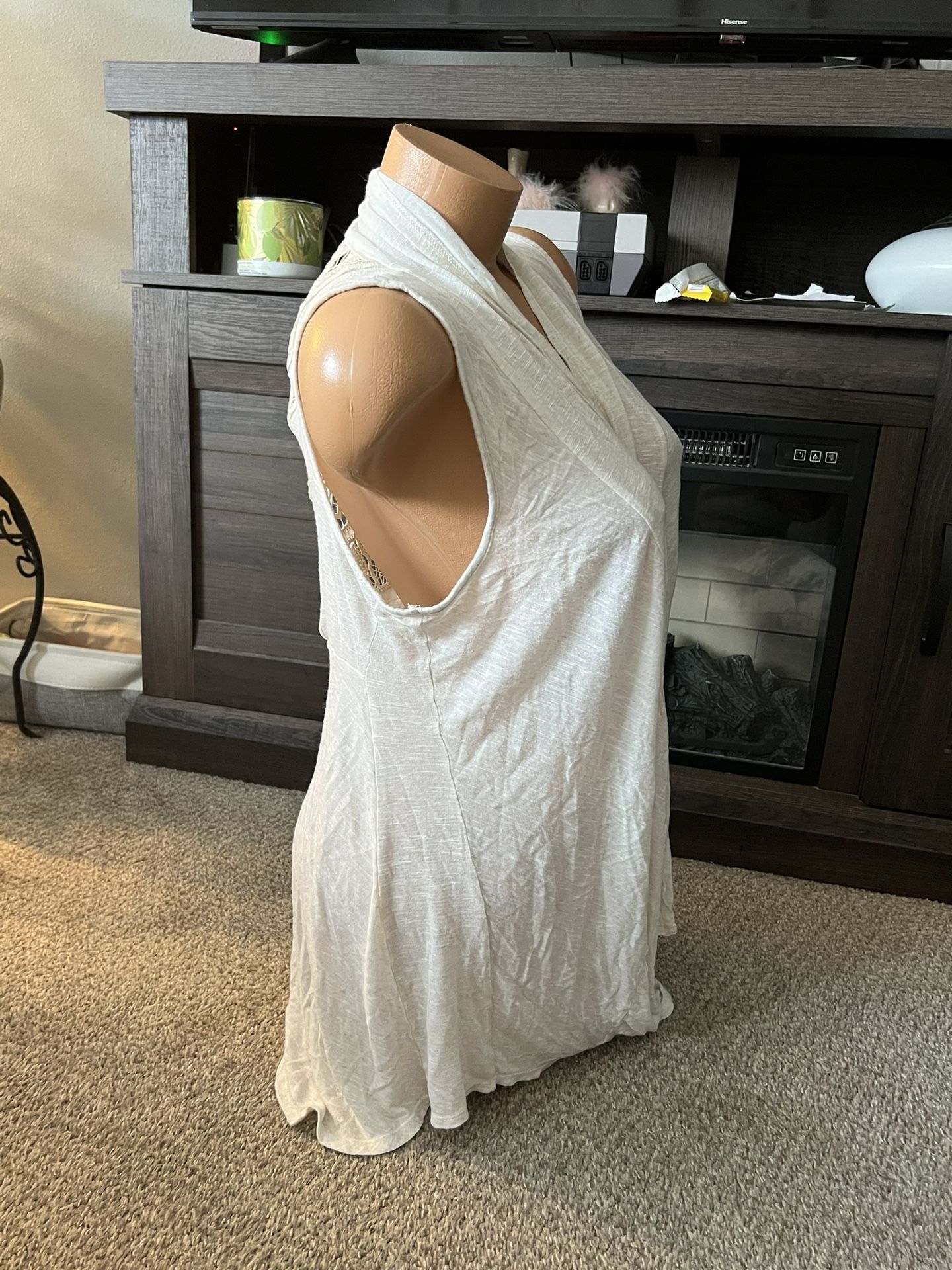 B Design Open Face Cardigan Med