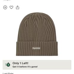 Supreme Beanie Taupe DS 
