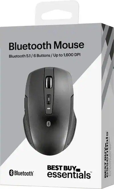 BLUETOOTH MOUSE SIX BUTTONS UP TO 1600 DPI