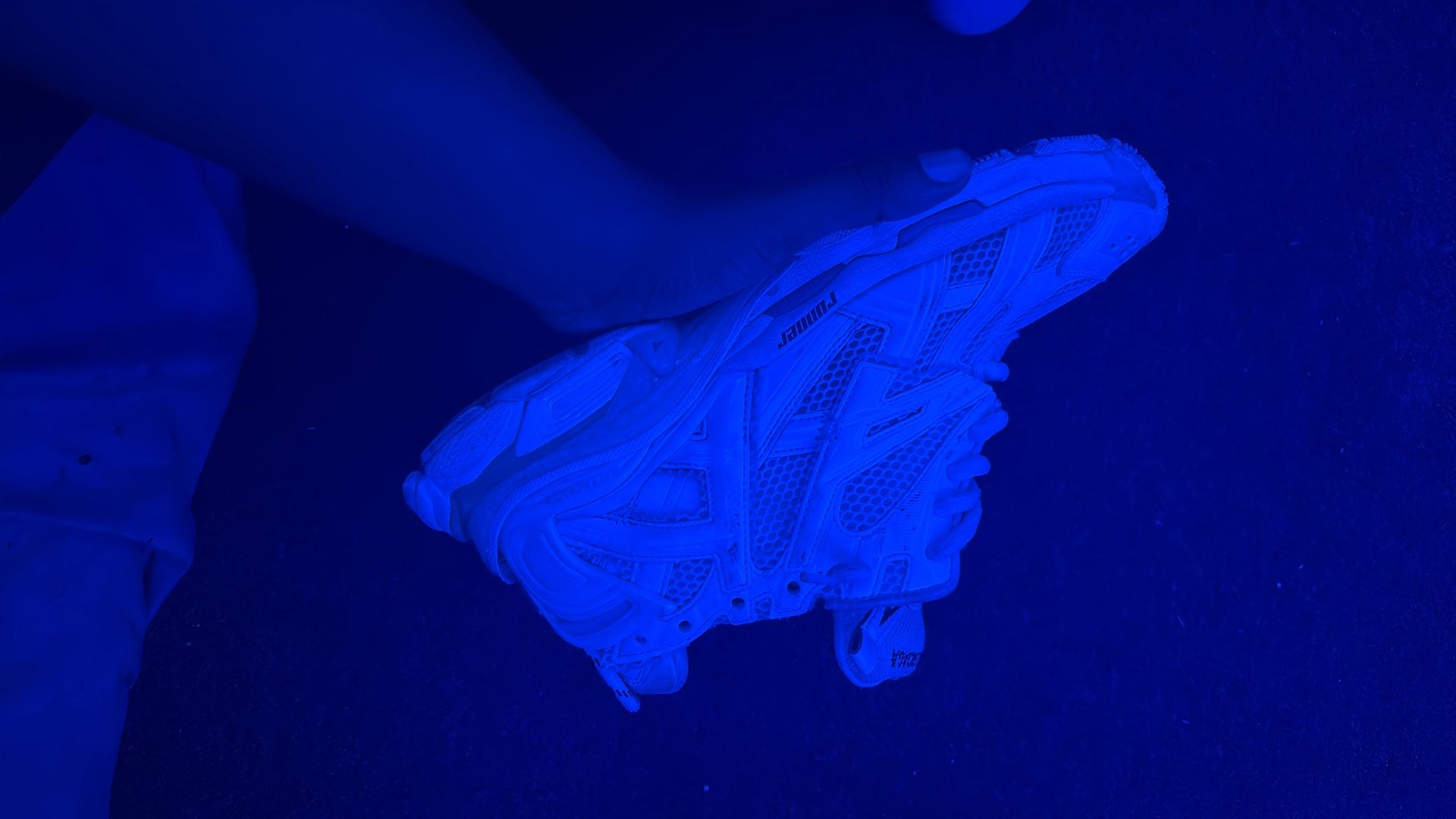 White Balenciaga Runners