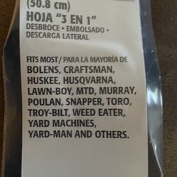 20” Sealed Power Care 3-In-1 Mower Blade