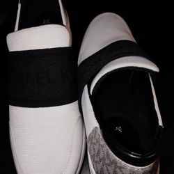 Michael Kors Felix Trainer Sneakers 10 M Size New 1 Inch Wedge Heel