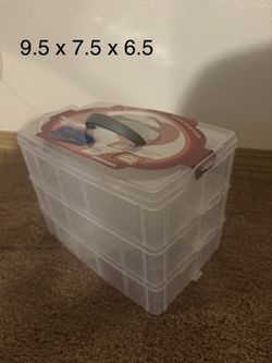 plastic Storage Box With Compartments And Dividers